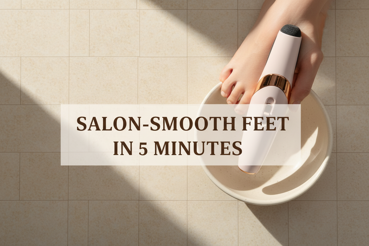 SALON-SMOOTH FEET IN 5 MINUTES