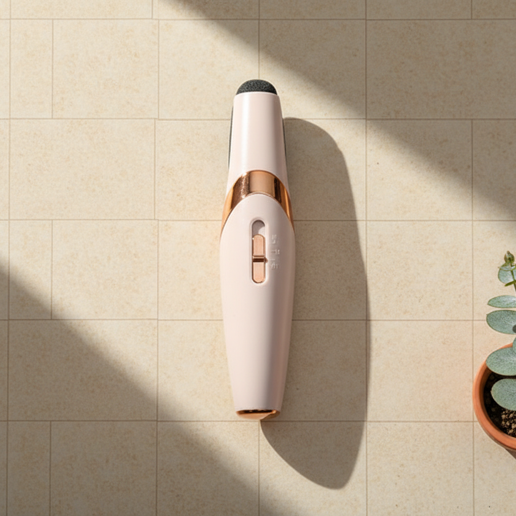 Mini rechargeable electric foot file