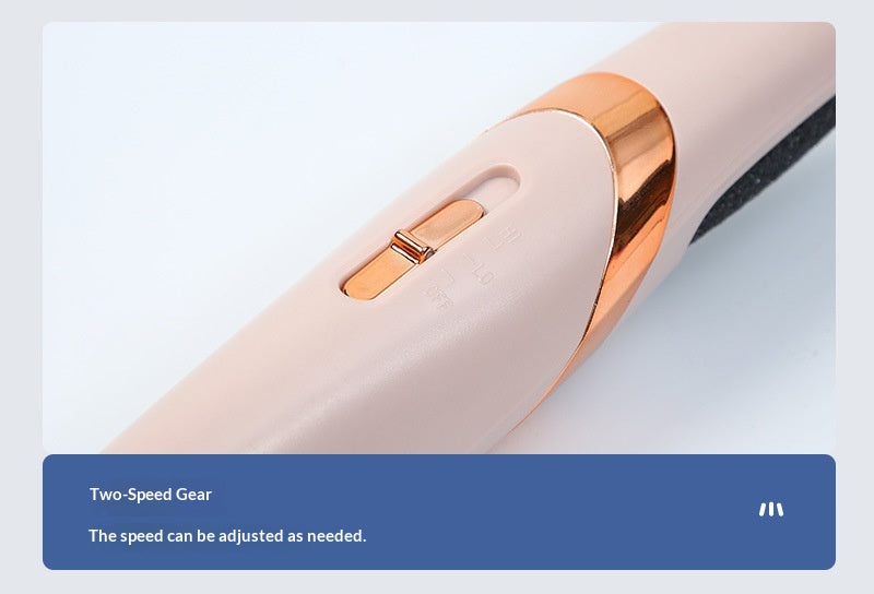 Mini electric foot file — angle