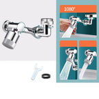 Mechanical-arm faucet — angle