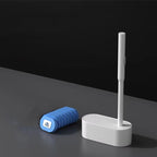 Disposable toilet brush kit — angle