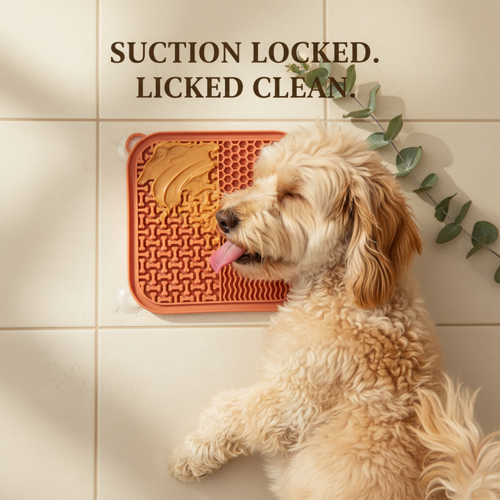 SUCTION LOCKED. LICKED CLEAN.
