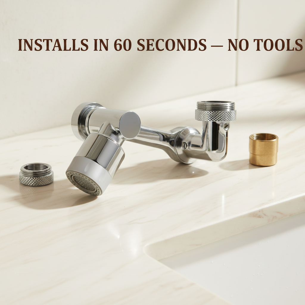 INSTALLS IN 60 SECONDS