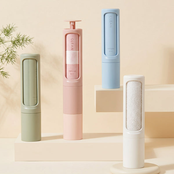Reusable Pet Hair Remover Roller — Self-Cleaning
