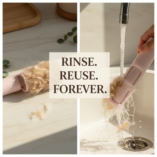 Reusable Pet Hair Roller — lifestyle shot