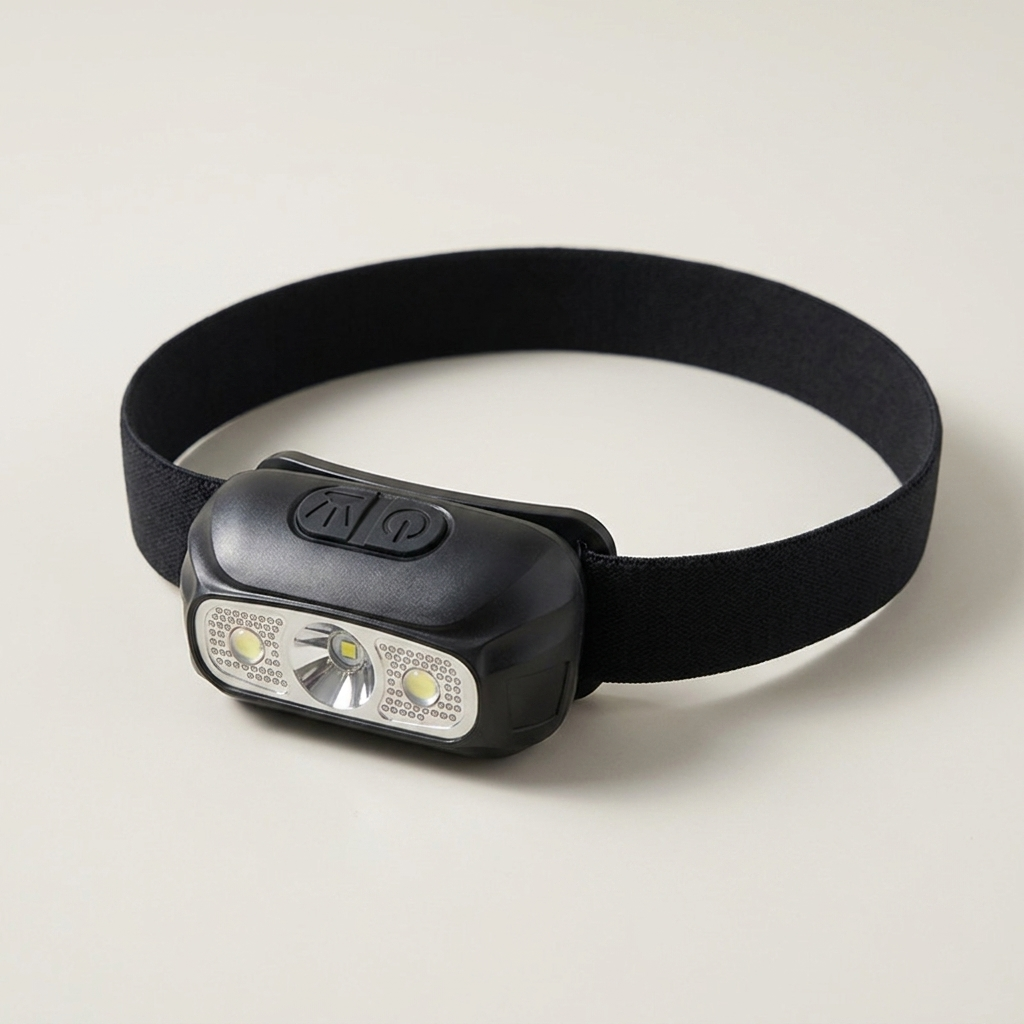 Rechargeable Motion-Sensor LED Headlamp