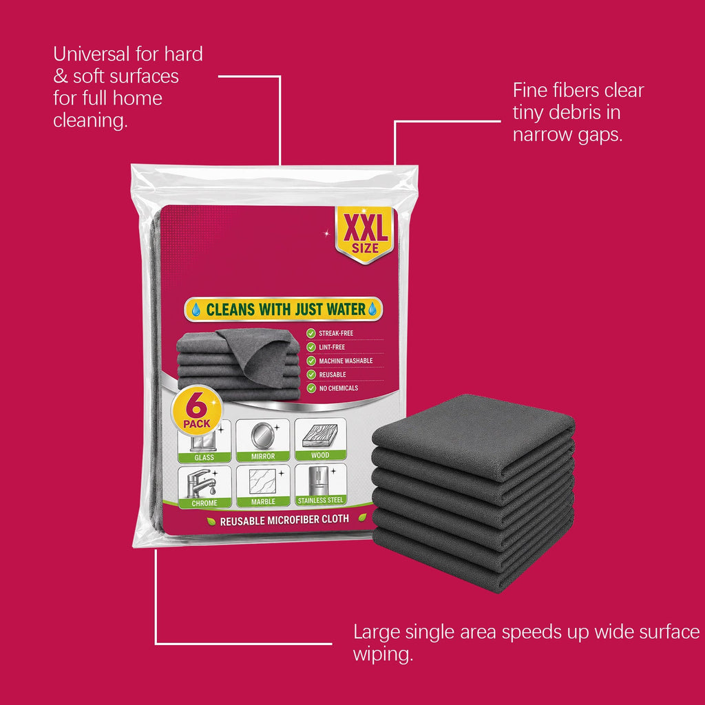 Thickened Magic Cleaning Cloth — 6 Pack